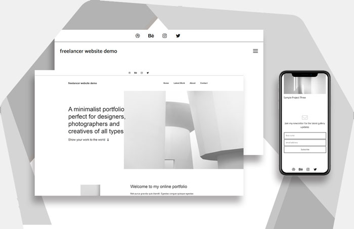 responsive wordpress website